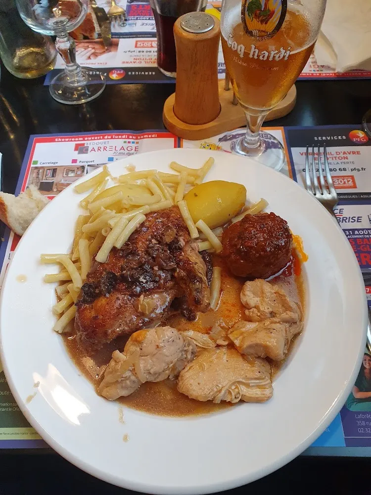 Poulet Au Morilles Boulette de Bœuf Et Poulet Pimenté